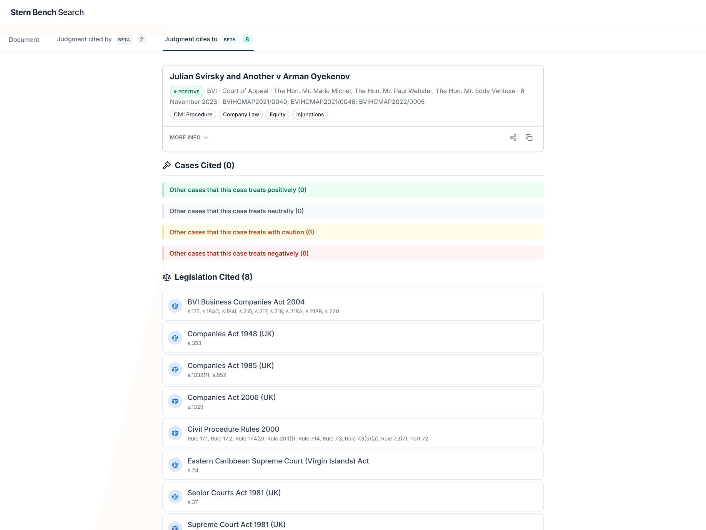 Judgment cites to screenshot